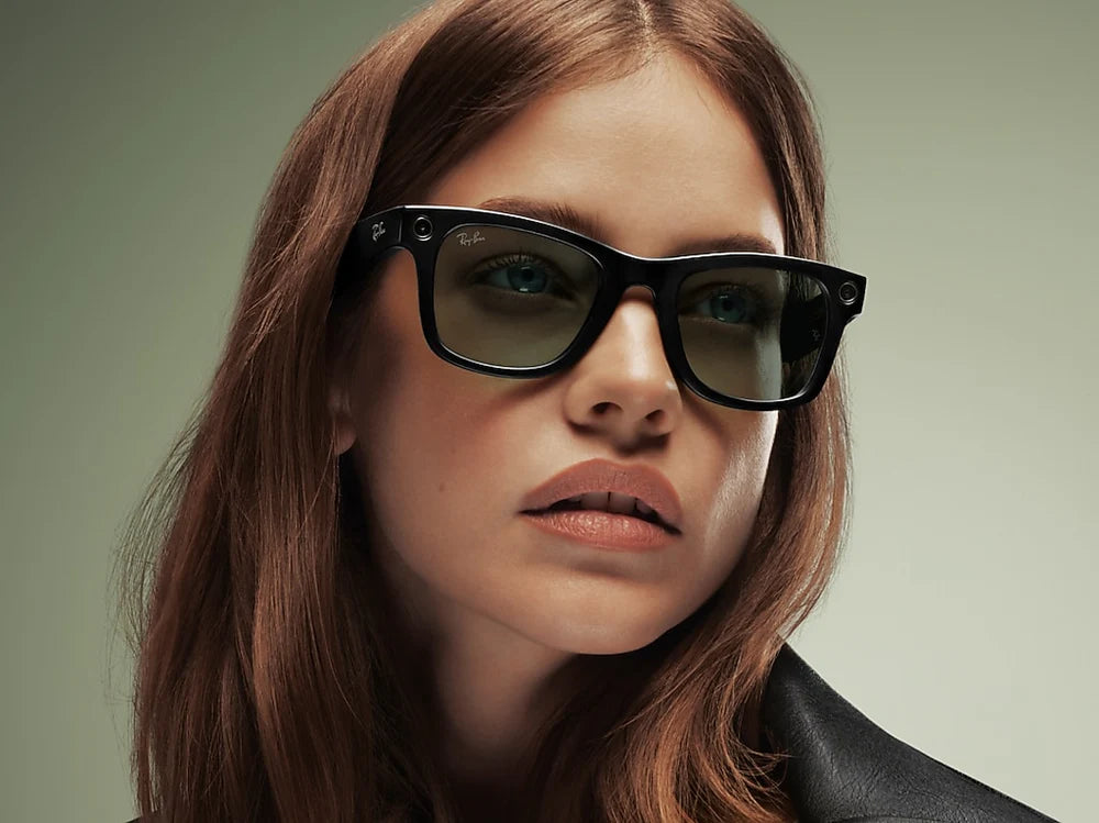 RW4012 Ray-Ban | Meta Wayfarer Transitions® M/L Black/Clear Graphite Green