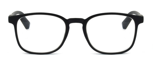 FOCUS’d Model P16104 Reading Glasses - Blue Light Protection - Matte Black