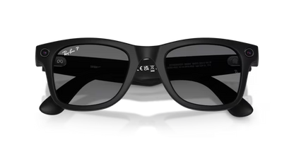 RW4012 Ray-Ban | Meta Wayfarer Black Graphite Polarized M