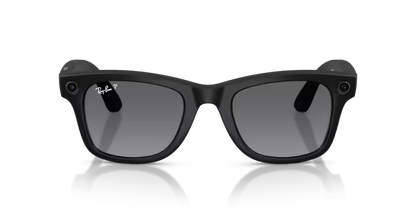 RW4012 Ray-Ban | Meta Wayfarer Black Graphite Polarized M