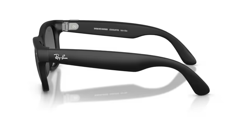 RW4012 Ray-Ban | Meta Wayfarer Black Graphite Polarized M