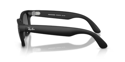 RW4012 Ray-Ban | Meta Wayfarer Black Graphite Polarized M