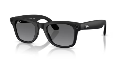 RW4012 Ray-Ban | Meta Wayfarer Black Graphite Polarized M