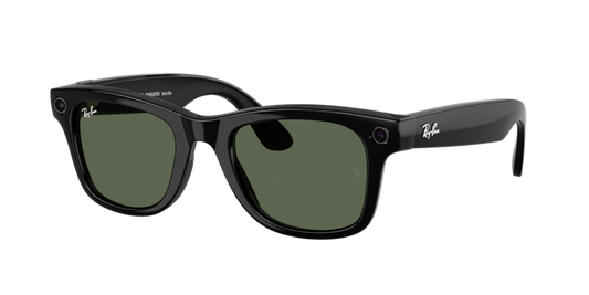 RW4012 Ray-Ban | Meta Wayfarer M Black G-15 Green