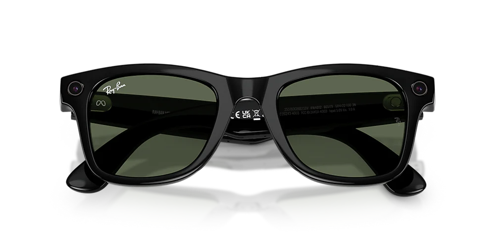 RW4012 Ray-Ban | Meta Wayfarer M Black G-15 Green