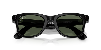 RW4012 Ray-Ban | Meta Wayfarer M Black G-15 Green