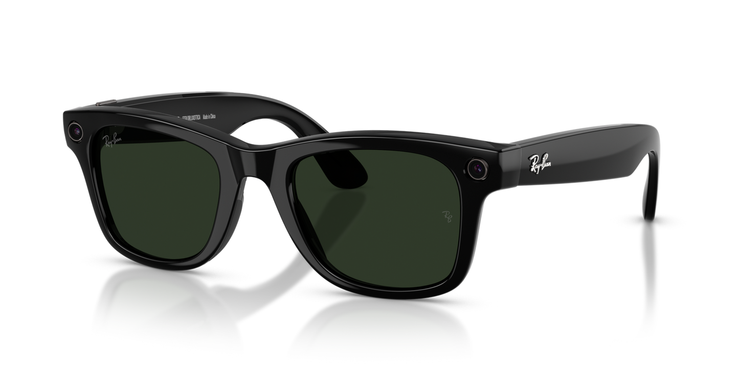 RW4012 Ray-Ban | Meta Wayfarer Transitions® M/L Black/Clear Graphite Green