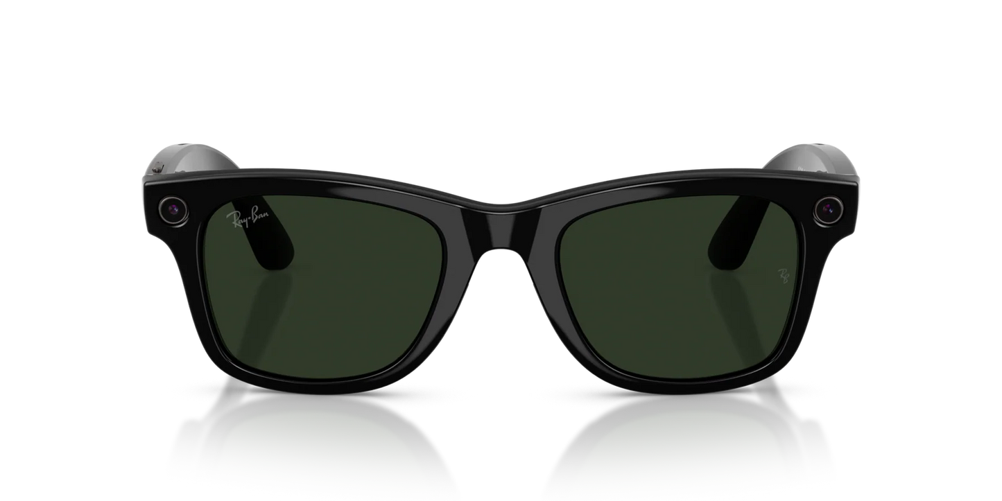 RW4012 Ray-Ban | Meta Wayfarer Transitions® M/L Black/Clear Graphite Green