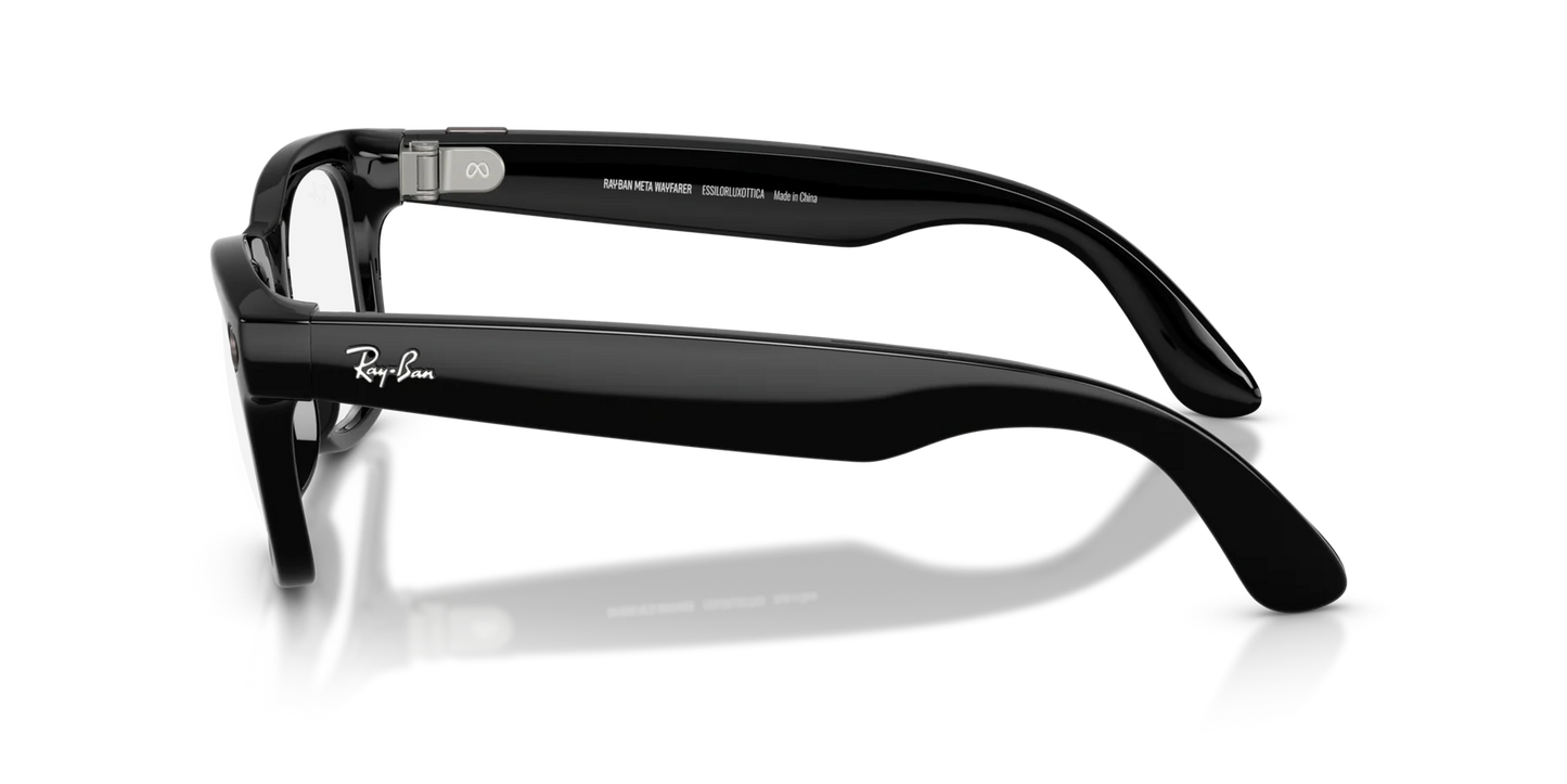 RW4012 Ray-Ban | Meta Wayfarer Transitions® M/L Black/Clear Graphite Green