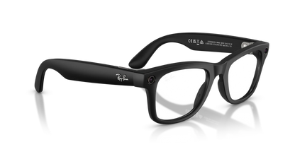 W4012 Ray-Ban | Meta Wayfarer L Transitions® Black/Clear Grey