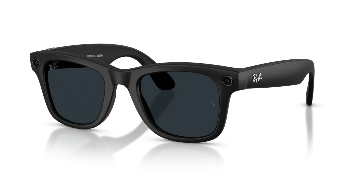 W4012 Ray-Ban | Meta Wayfarer L Transitions® Black/Clear Grey