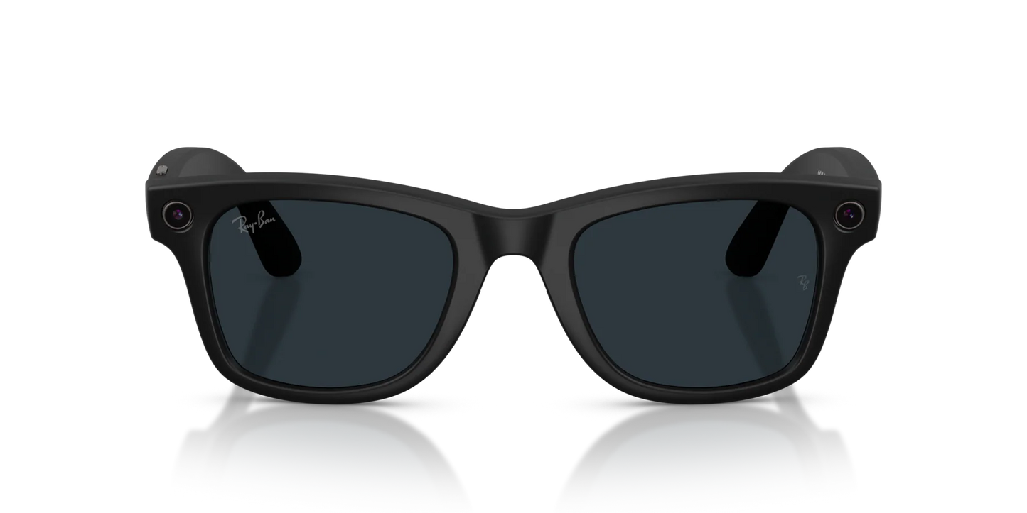 W4012 Ray-Ban | Meta Wayfarer L Transitions® Black/Clear Grey