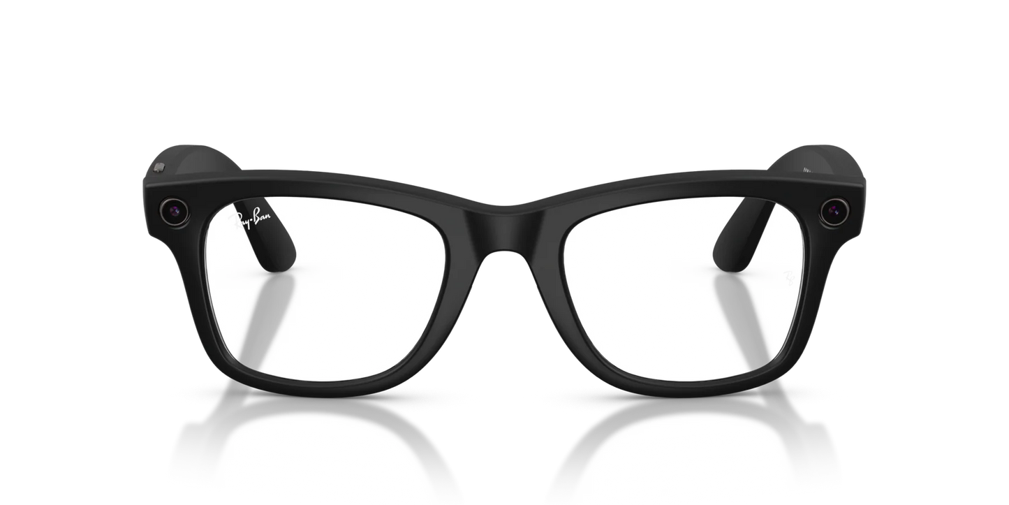 W4012 Ray-Ban | Meta Wayfarer L Transitions® Black/Clear Grey