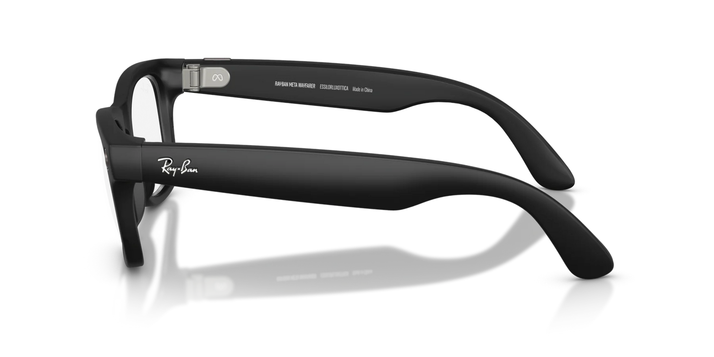 W4012 Ray-Ban | Meta Wayfarer L Transitions® Black/Clear Grey