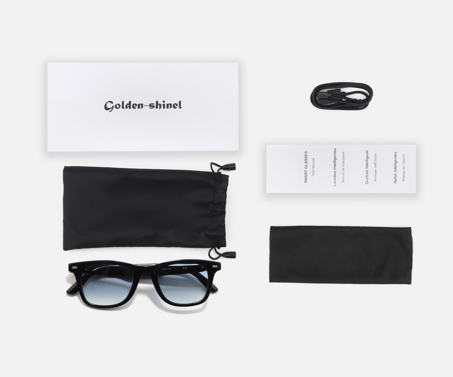 Golden Shinel - Bluetooth Sunglasses GS8009C11