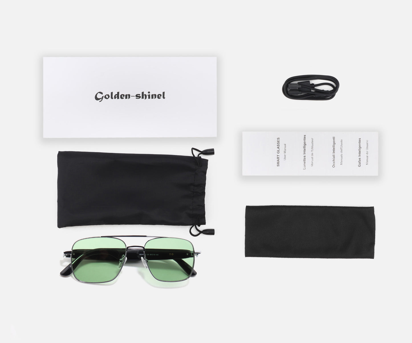 Golden Shinel - Bluetooth Sunglasses GS8014C5