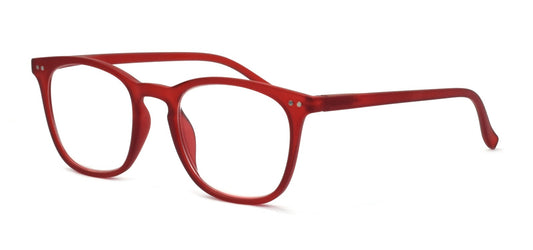 FOCUS’d Model P13037 Reading Glasses – Blue Light Protection - Red
