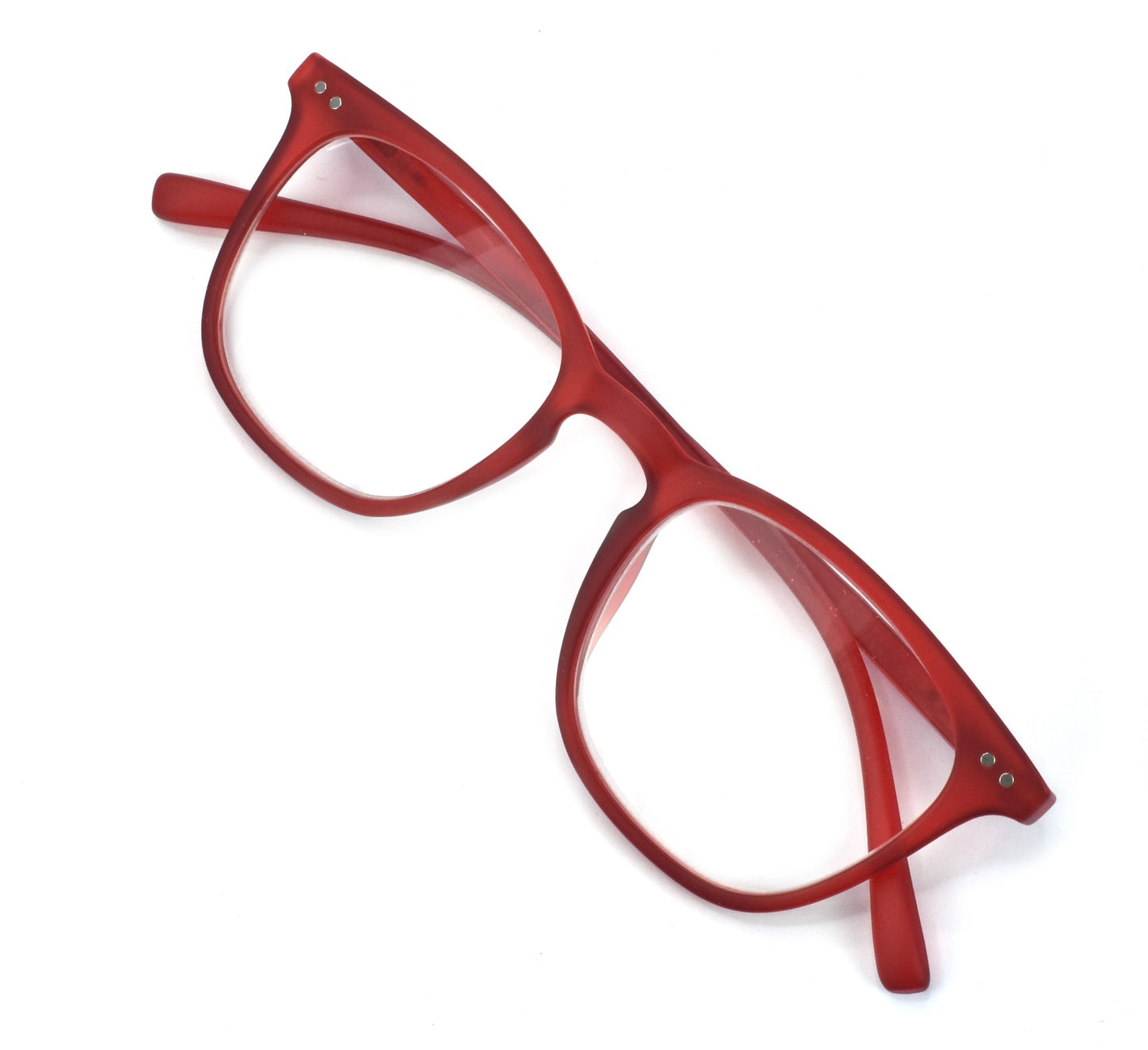 FOCUS’d Model P13037 Reading Glasses – Blue Light Protection - Red