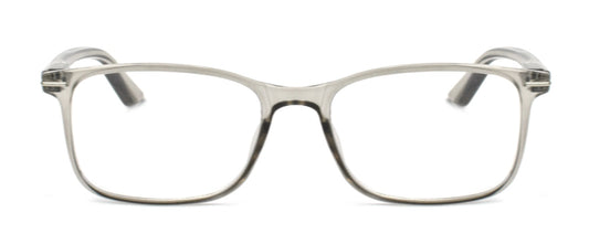 FOCUS’d Model P16068 Reading Glasses – Blue Light Protection - Crystal Grey