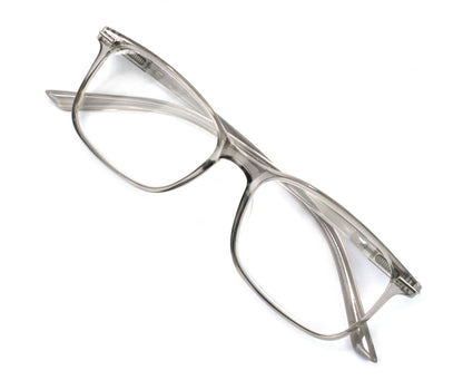 FOCUS’d Model P16068 Reading Glasses – Blue Light Protection - Crystal Grey