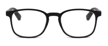 FOCUS’d Model P16104 Reading Glasses - Blue Light Protection - Matte Black