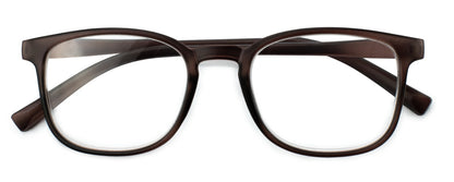 FOCUS’d Model P16104 Reading Glasses Blue Light Protection – Matte Brown -